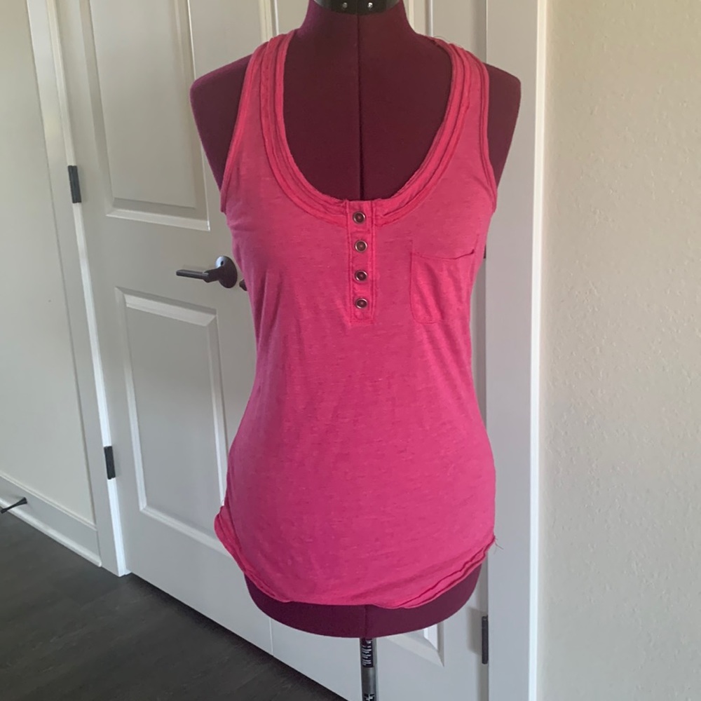 Pink Racerback Tank